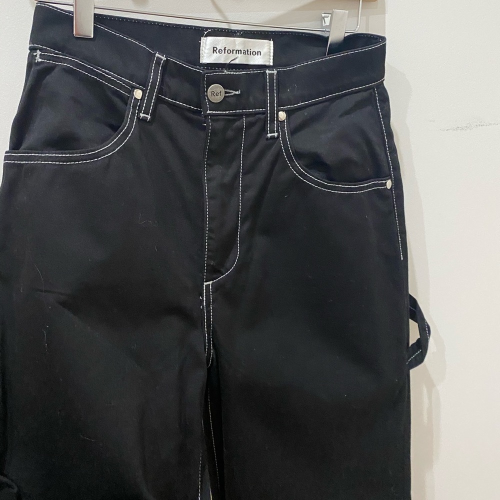 Reformation flare jeans